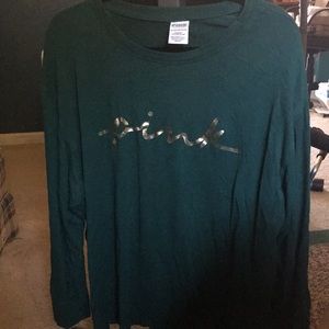 Woman’s 2XL long sleeve shirt by PINK